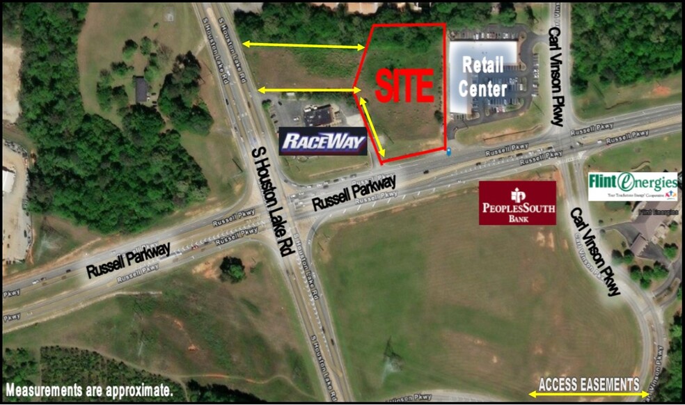 1850 Russell Parkway, Warner Robins, GA for sale - Building Photo - Image 1 of 4