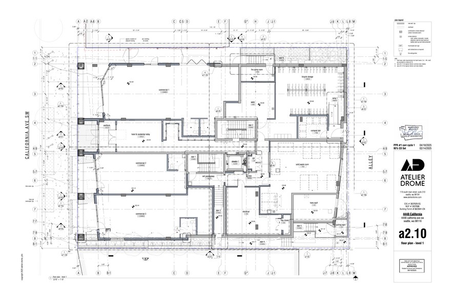 4448 California Ave SW, Seattle, WA à louer - Plan d’étage - Image 3 de 14