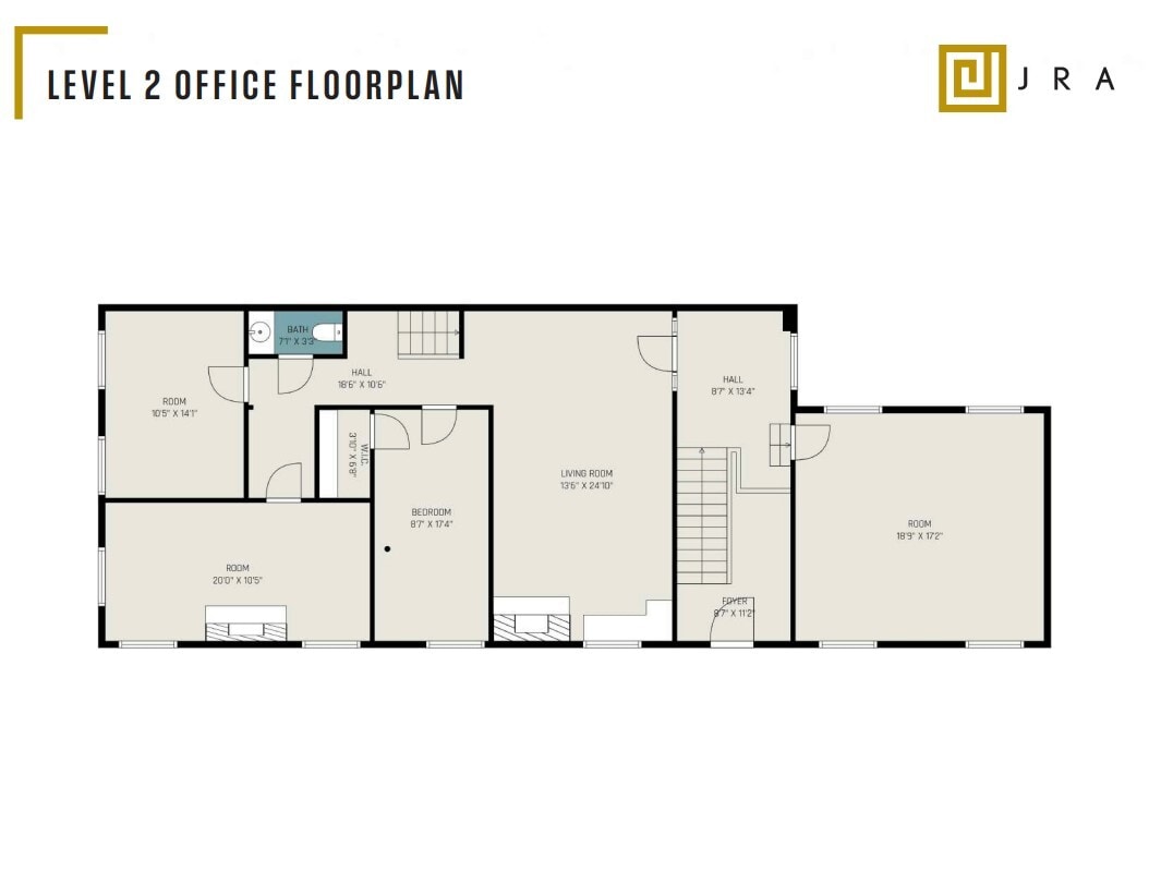 826 Caroline St, Fredericksburg, VA for lease Floor Plan- Image 1 of 1