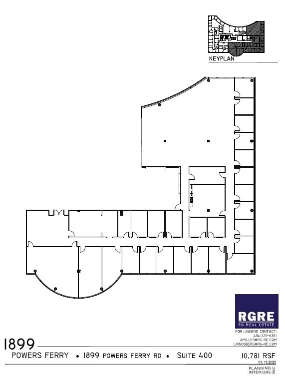 1899 Powers Ferry Rd SE, Atlanta, GA à louer Plan d’étage- Image 1 de 1