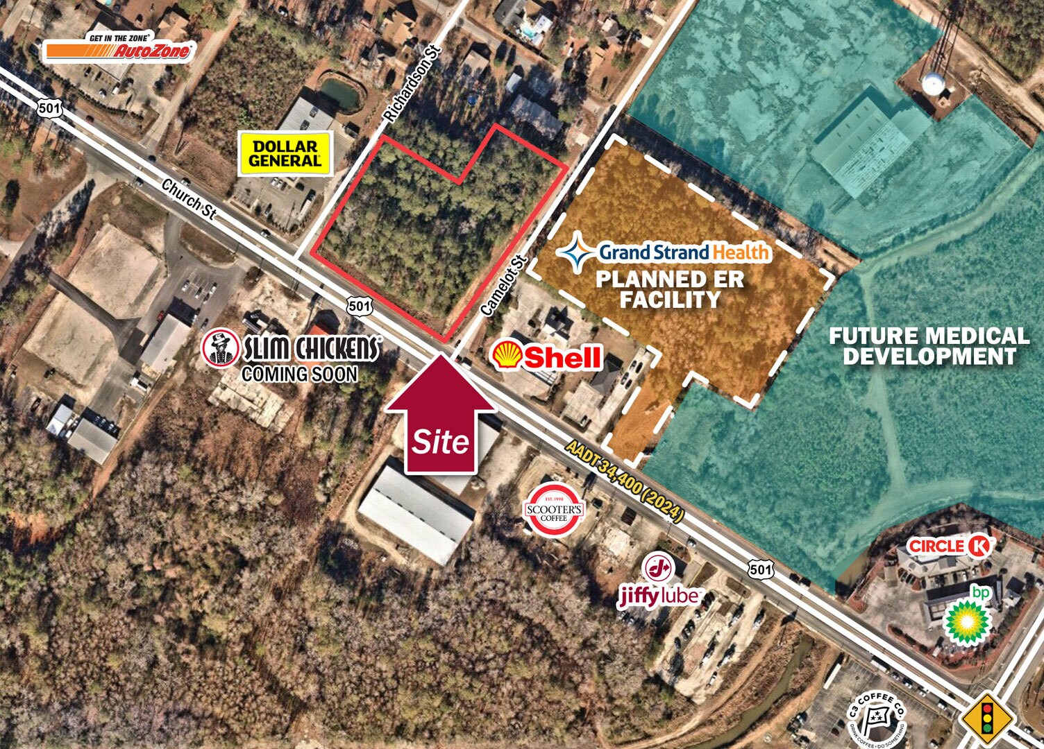 Highway 501, Conway, SC for lease Primary Photo- Image 1 of 3