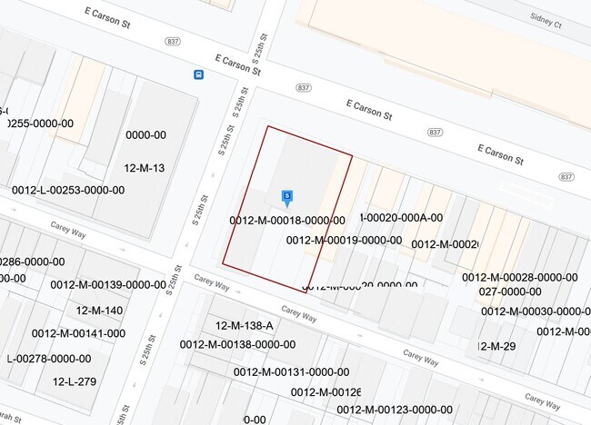 Plus de détails pour 2502-2504 E Carson St, Pittsburgh, PA - Commerce de détail à vendre