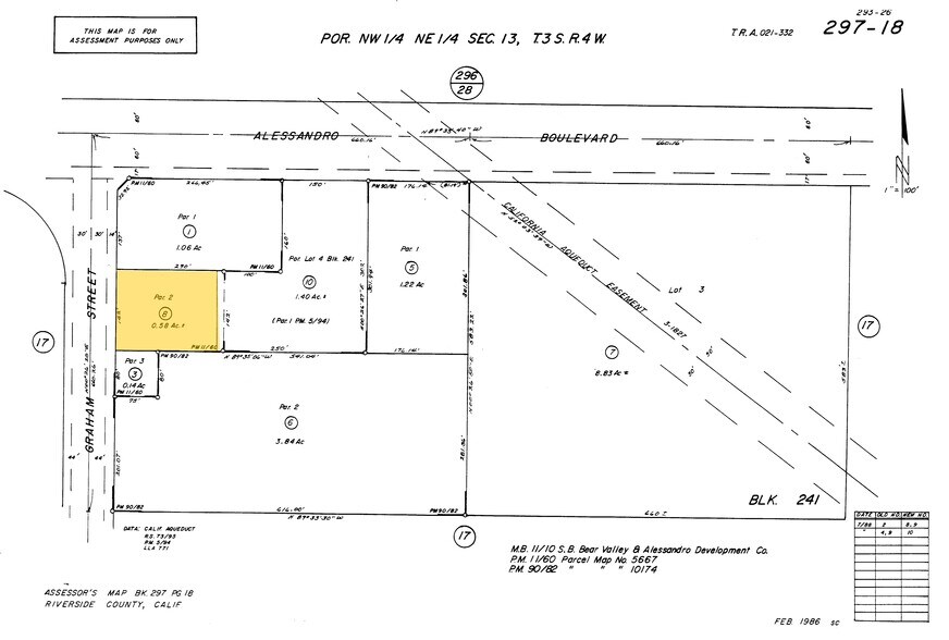 14068 Graham St, Moreno Valley, CA à louer - Plan cadastral - Image 3 de 11