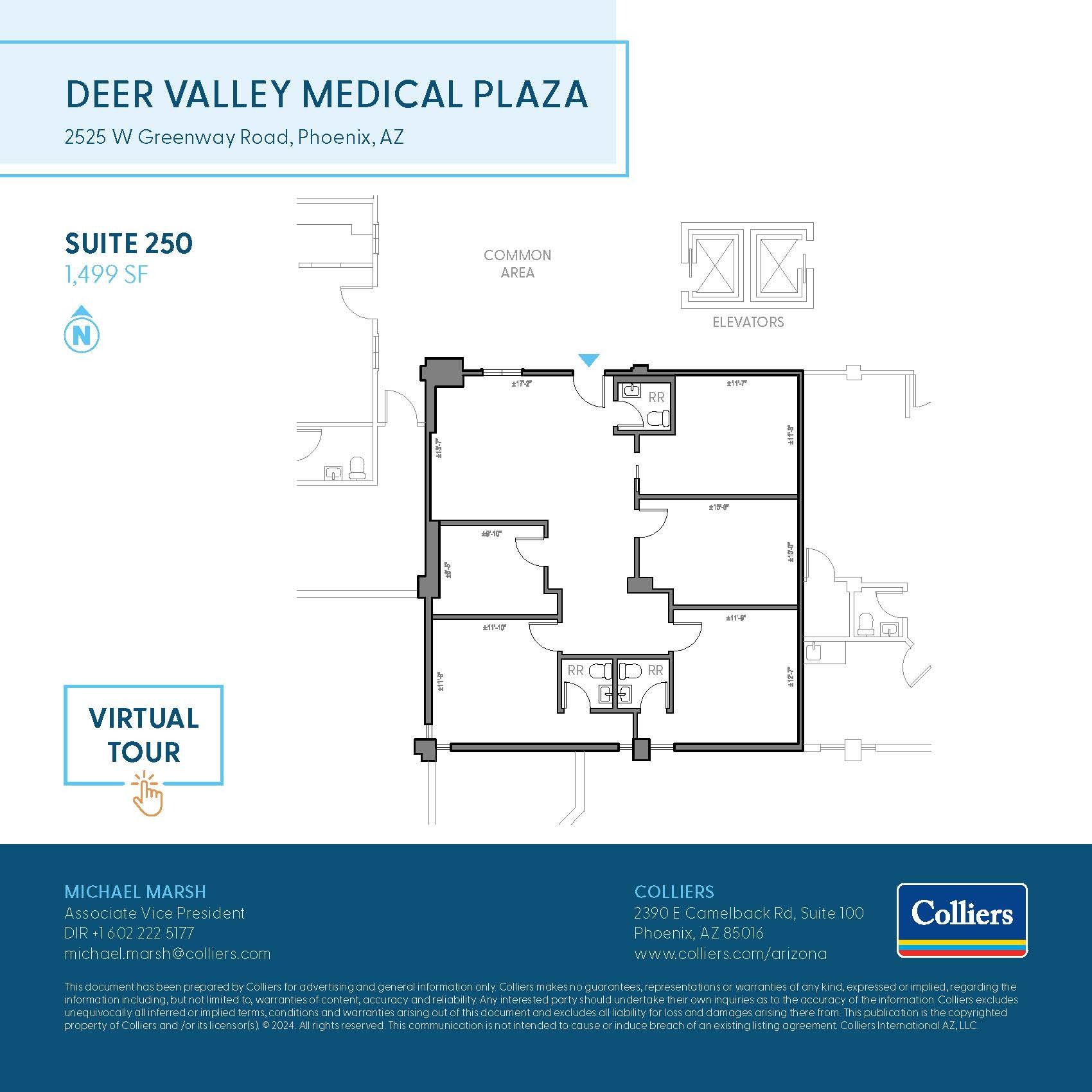 2525 W Greenway Rd, Phoenix, AZ for lease Floor Plan- Image 1 of 1