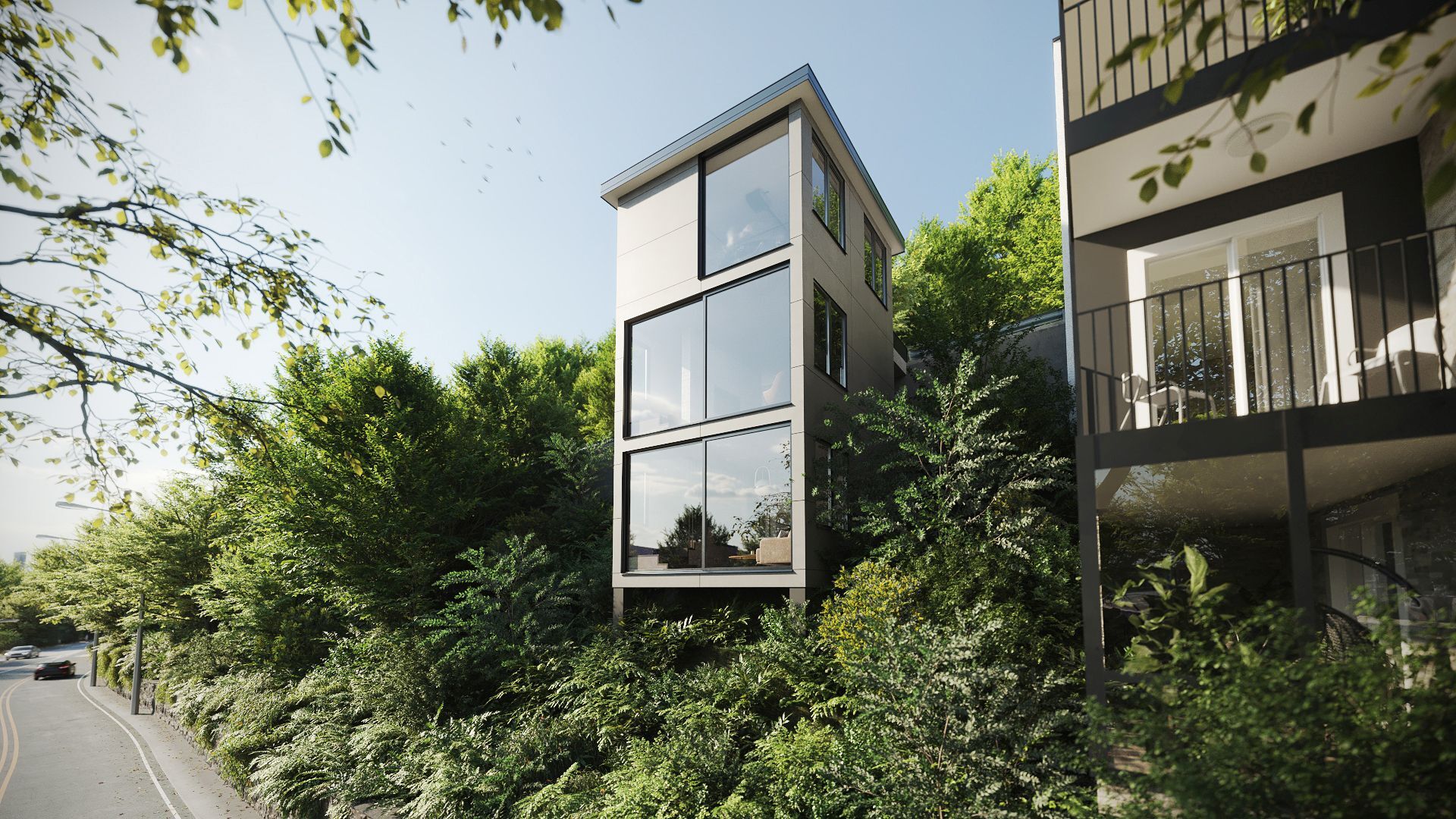 Park Ave, Weehawken, NJ à vendre Photo du bâtiment- Image 1 de 1