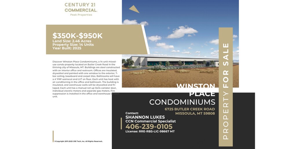 6725 Butler Creek Unit 11 Rd, Missoula, MT à vendre - Photo du bâtiment - Image 3 de 3