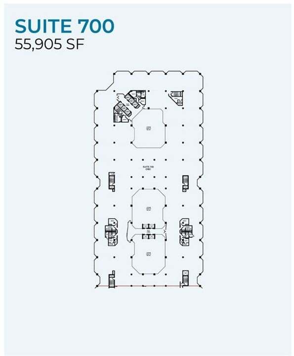 595 Bay St, Toronto, ON for lease Floor Plan- Image 1 of 1