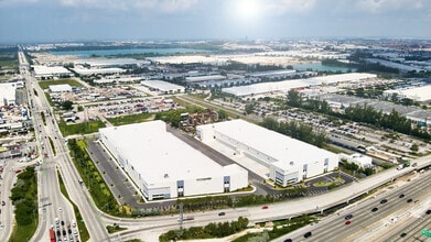 7400 NW 79th Ave, Medley, FL - Aérien Vue de la carte - Image1