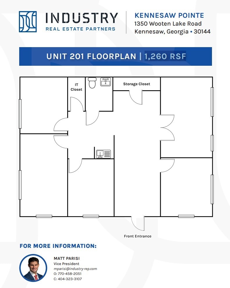 1350 Wooten Lake Rd, Kennesaw, GA for lease Floor Plan- Image 1 of 1