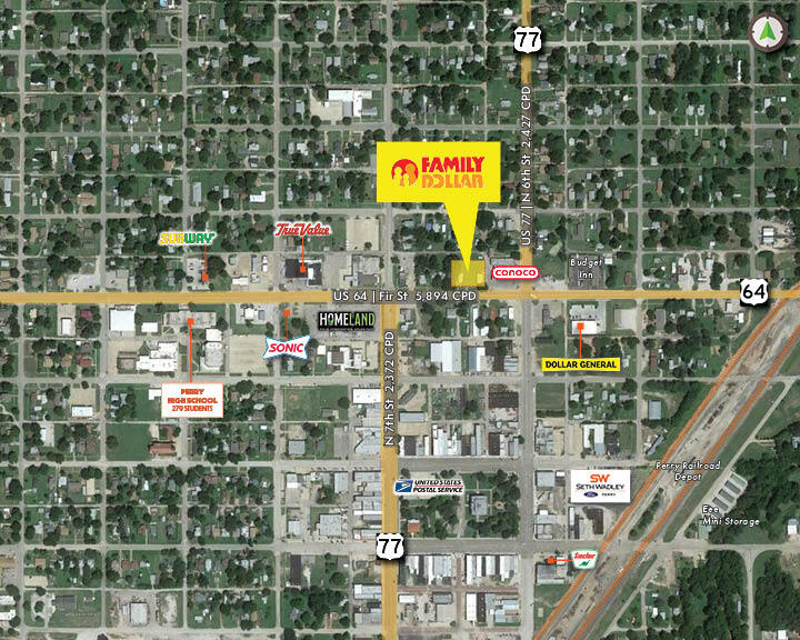 607 Fir St, Perry, OK à vendre - Photo du bâtiment - Image 3 de 9