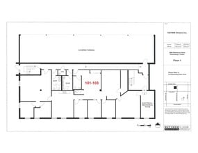 2600 Edenhurst Dr, Mississauga, ON à louer Plan d’étage- Image 1 de 1