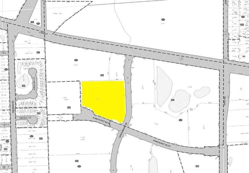 1350 N Greenbriar Dr, Addison, IL for lease - Plat Map - Image 2 of 5