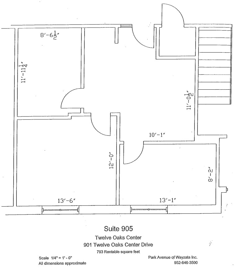 600 Twelve Oaks Center Dr, Wayzata, MN for lease Floor Plan- Image 1 of 1