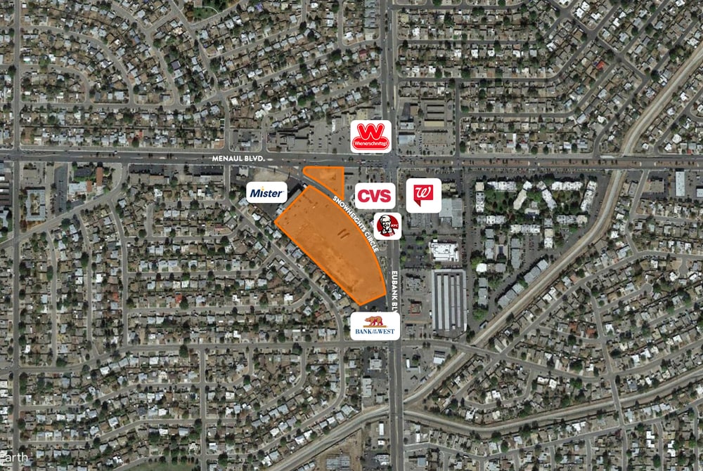 2113 Eubank Blvd NE, Albuquerque, NM for lease Aerial- Image 1 of 2