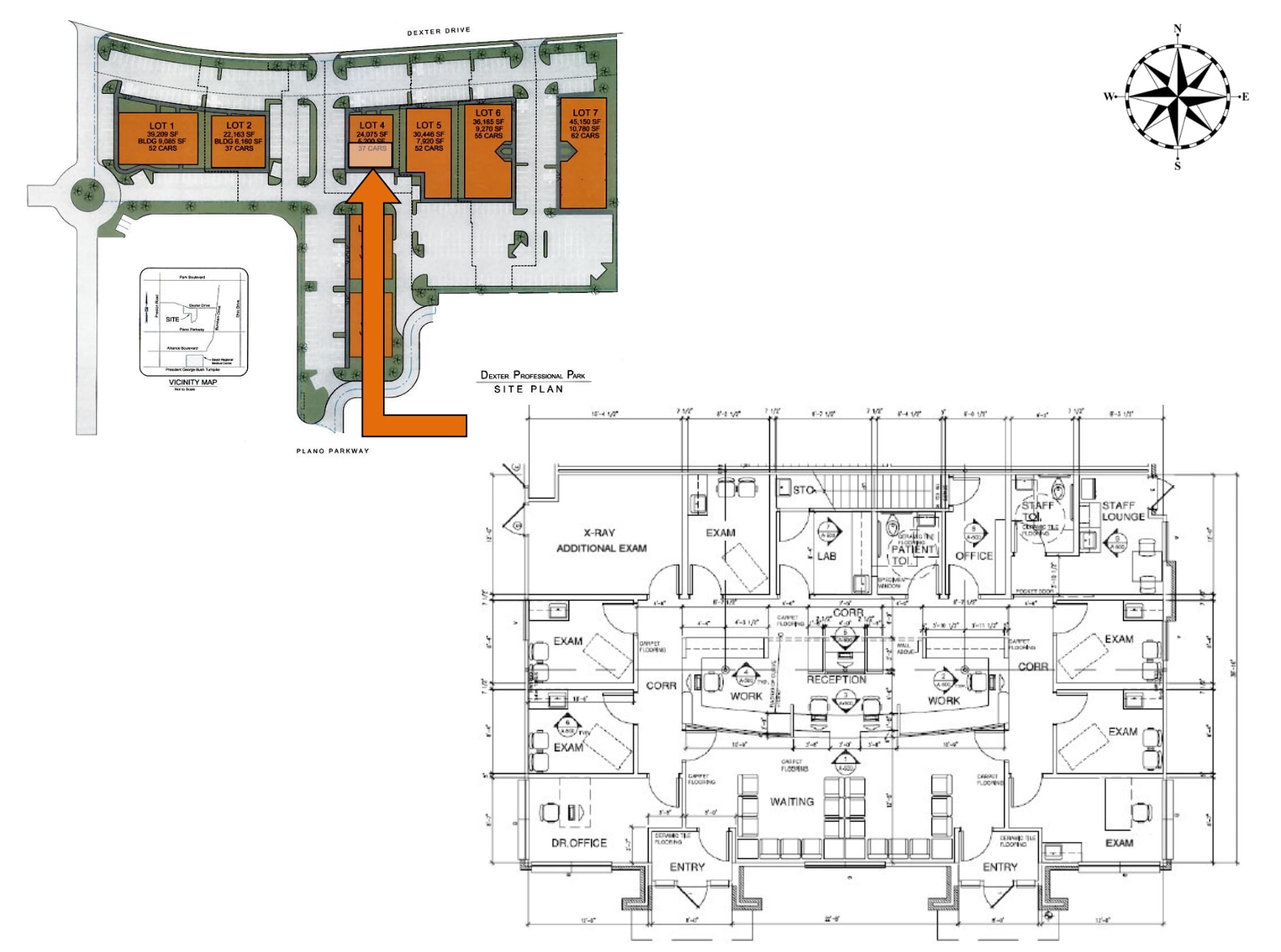 4712 Dexter Dr, Plano, TX for lease Floor Plan- Image 1 of 11