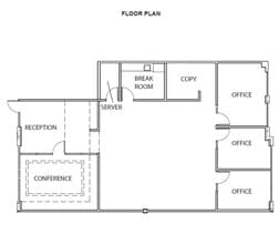 1801 3rd St, Norco, CA à louer Plan d’étage- Image 1 de 1