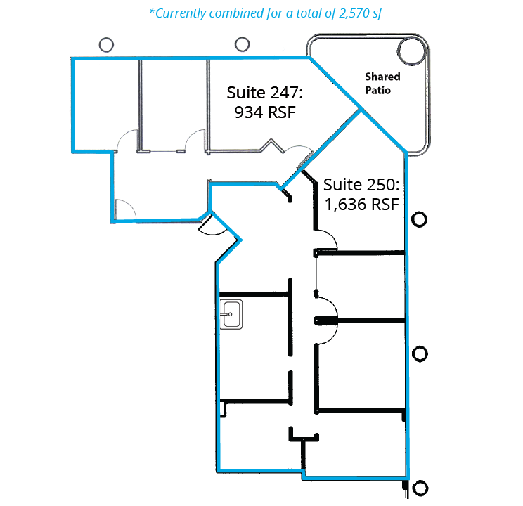 5001 E Commercenter Dr, Bakersfield, CA à louer Plan d  tage- Image 1 de 1