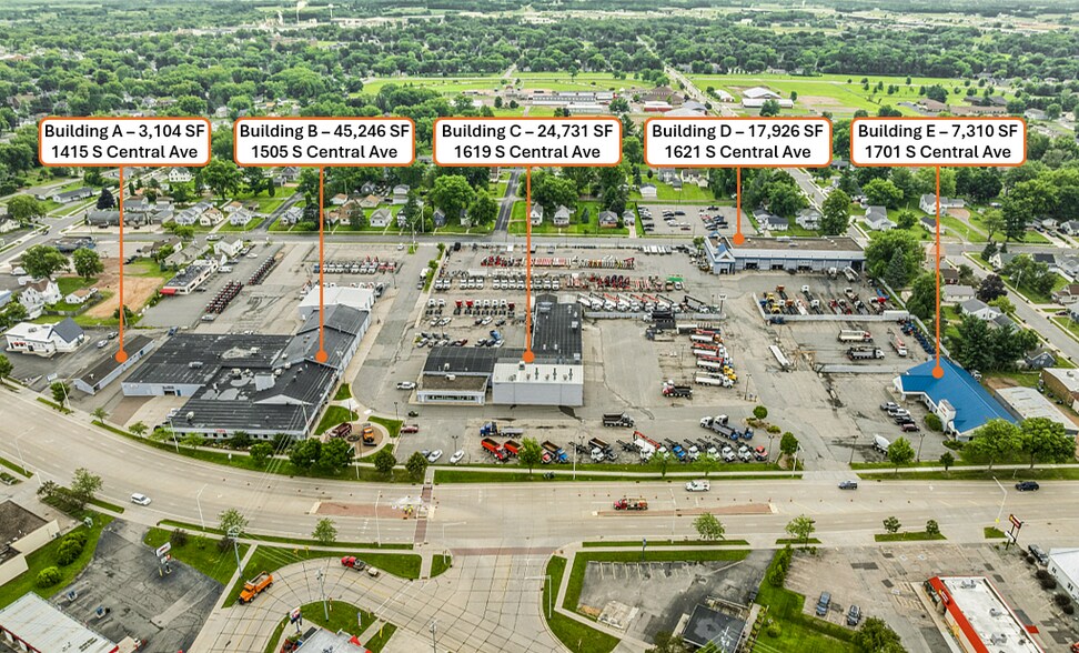 Industrial Facility & Outdoor Storage portefeuille de 7 propriétés à vendre sur LoopNet.ca - Photo du bâtiment - Image 2 de 3