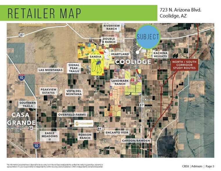 723 Arizona, Coolidge, AZ à vendre - Photo du bâtiment - Image 3 de 3