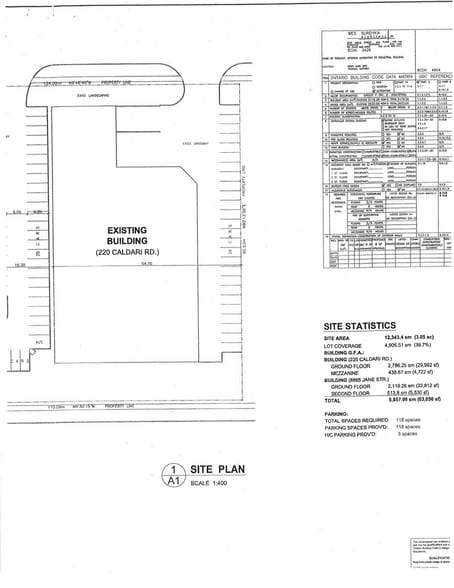 220 Caldari Rd, Vaughan, ON for sale - Floor Plan - Image 1 of 1