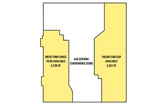7518 Lapeer Rd, Davison, MI à louer Plan d’étage- Image 1 de 1