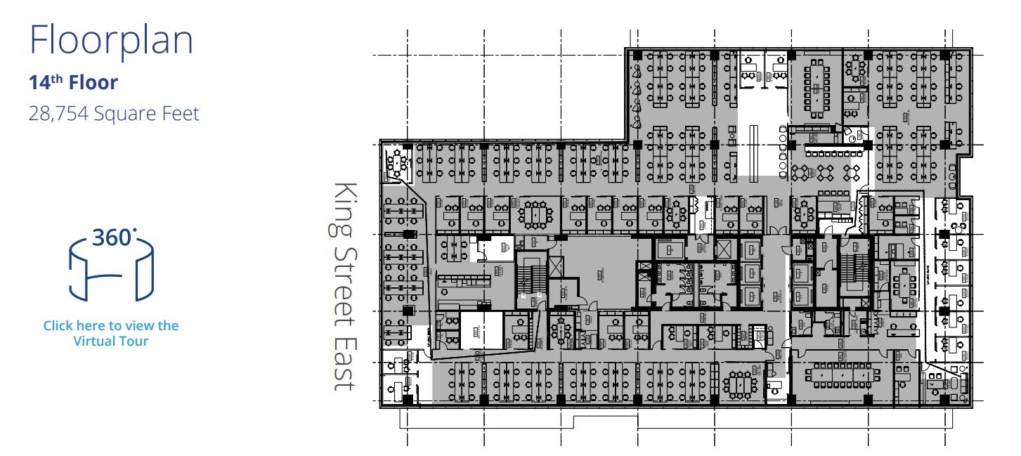 351 King St E, Toronto, ON for lease Interior Photo- Image 1 of 1