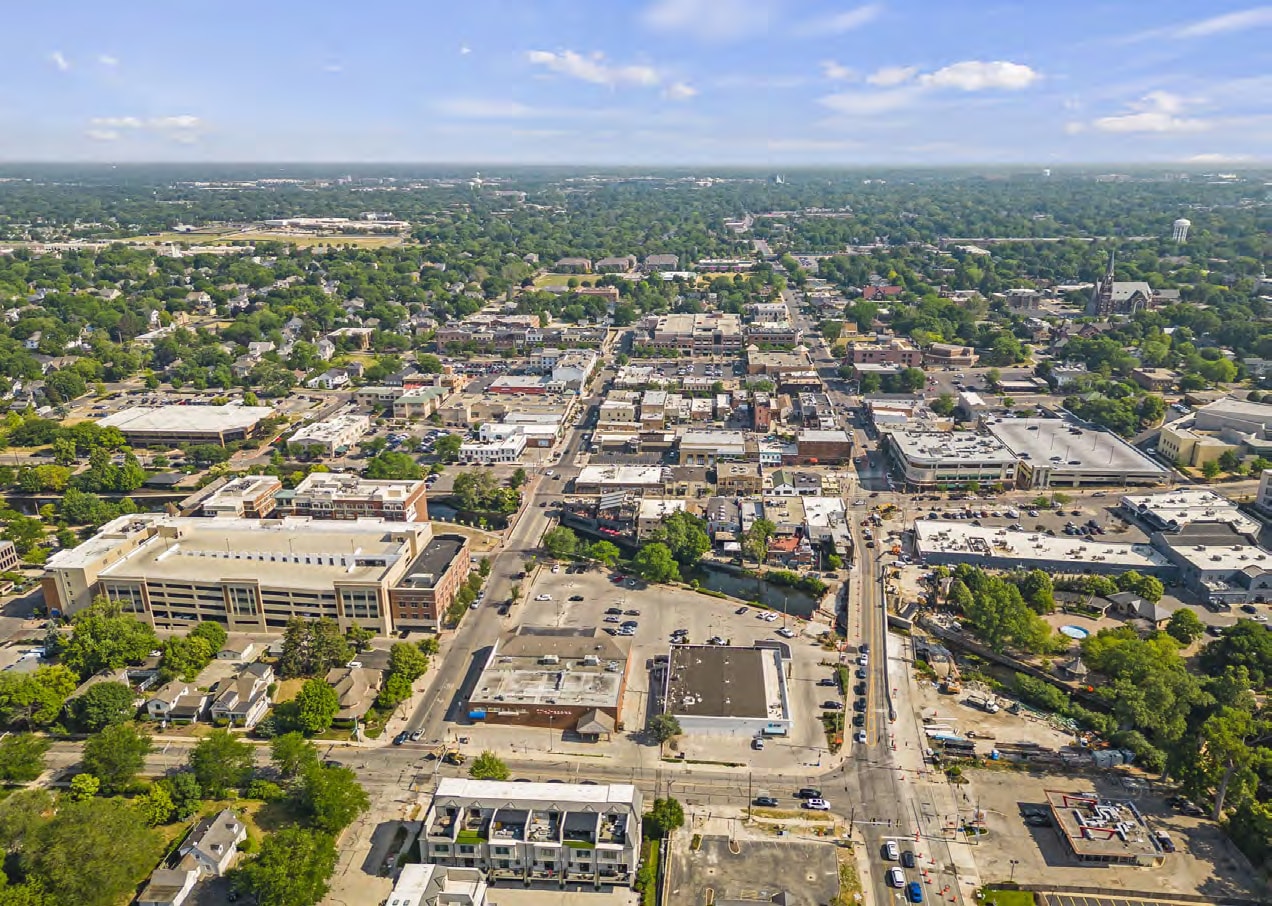 123 Water St, Naperville, IL for lease Aerial- Image 1 of 11