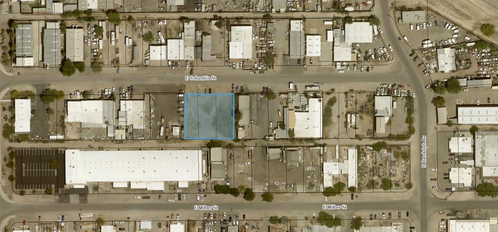 3202-3162 E Columbia St, Tucson, AZ for lease - Plat Map - Image 2 of 5