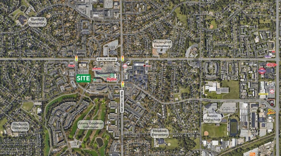 9720-9756 Park Dr, Omaha, NE for lease - Aerial - Image 3 of 6