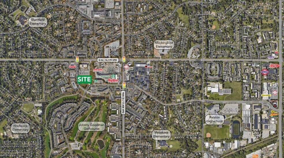 9720-9756 Park Dr, Omaha, NE à louer - Aérien - Image 3 de 6