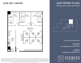 7330 San Pedro Ave, San Antonio, TX à louer Plan d  tage- Image 1 de 1