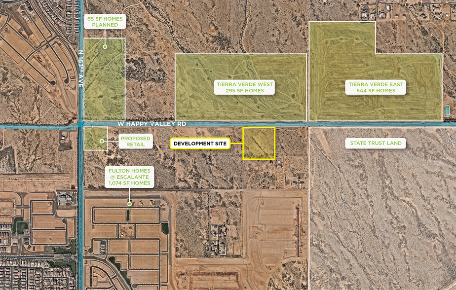 Happy Valley Rd, Surprise, AZ à vendre - Aérien - Image 3 de 3