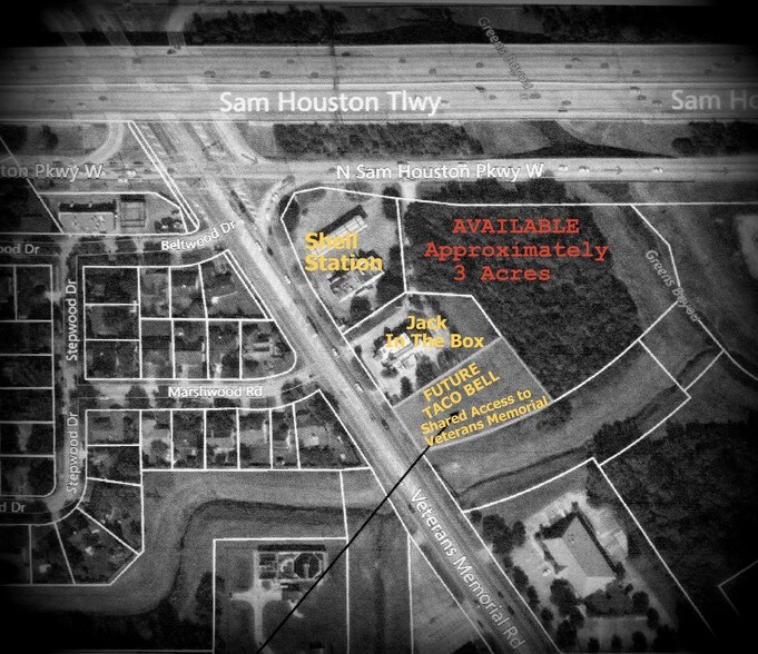 Beltway-8 and Veterans Memorial, Houston, TX à vendre - Aérien - Image 2 de 12