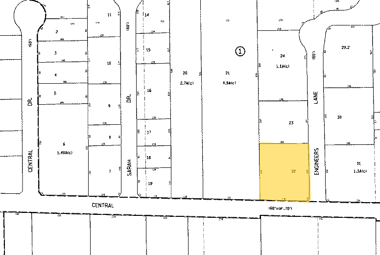 180 Central Ave, Farmingdale, NY à louer - Plan cadastral - Image 2 de 4