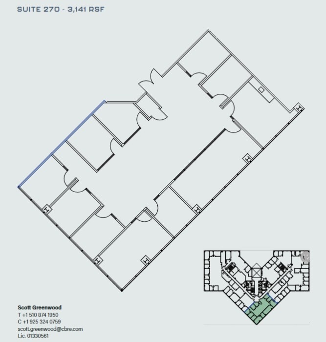 6475 Christie Ave, Emeryville, CA à louer Plan d’étage- Image 1 de 1