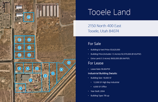 More details for 2150 400 E, Tooele, UT - Land for Sale