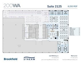 200 W Adams St, Chicago, IL à louer Plan d’étage- Image 1 de 1