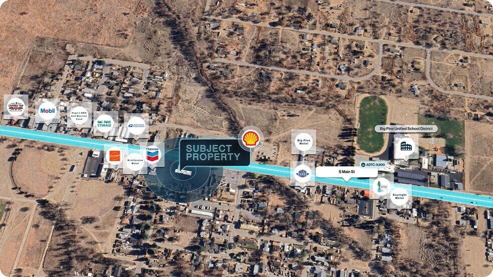 109 S Main St, Big Pine, CA à vendre - Photo du bâtiment - Image 2 de 3