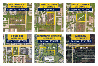 Plus de détails pour V/L Vine St, Eastlake, OH - Terrain à vendre