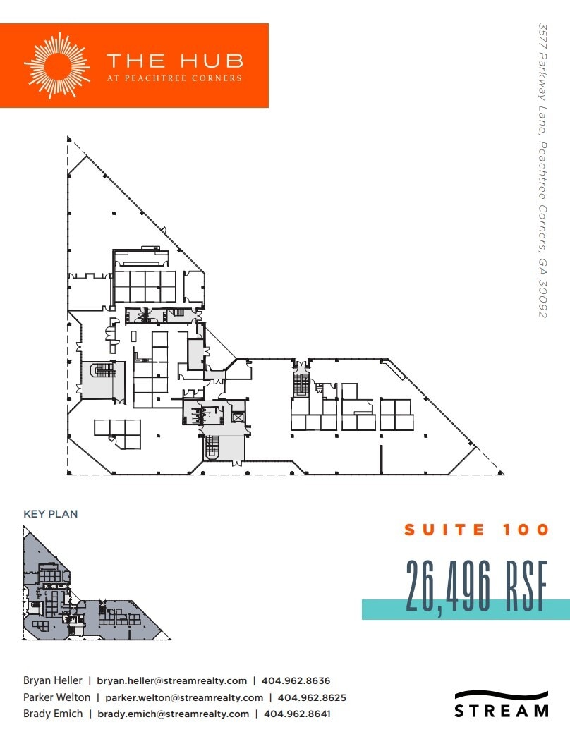 3567 Parkway Ln, Norcross, GA for lease Floor Plan- Image 1 of 1
