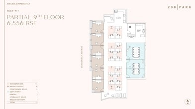 230 Park Ave, New York, NY à louer Plan d’étage- Image 1 de 15