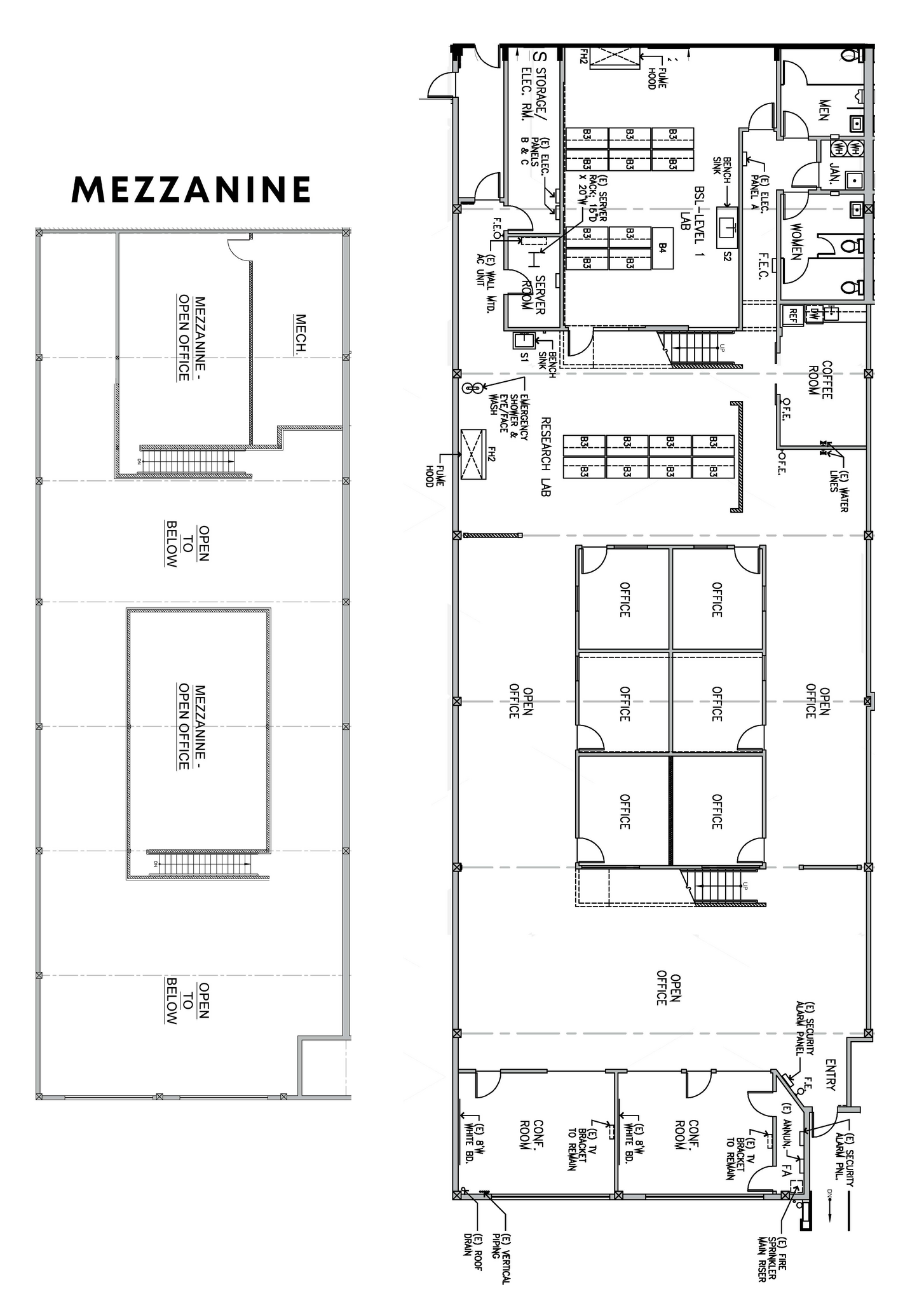 1440 4th St, Berkeley, CA à louer Plan d’étage- Image 1 de 2