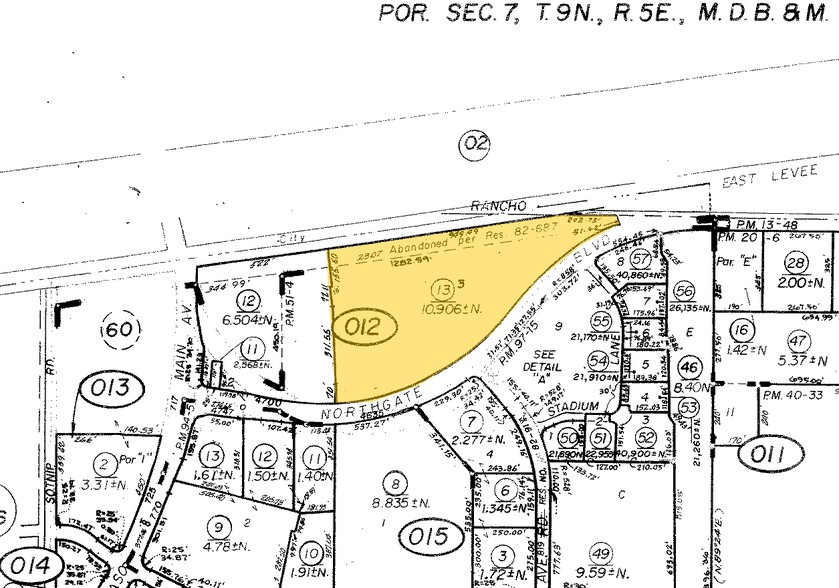 4630 Northgate Blvd, Sacramento, CA for lease - Plat Map - Image 3 of 16