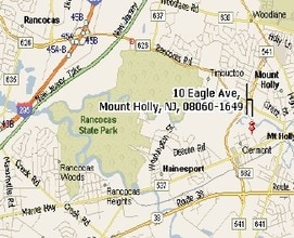 10 Lippincott Ln, Mount Holly, NJ - AERIAL  map view