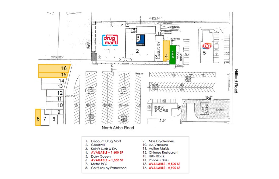 466-512 N Abbe Rd, Elyria, OH for lease - Building Photo - Image 3 of 6