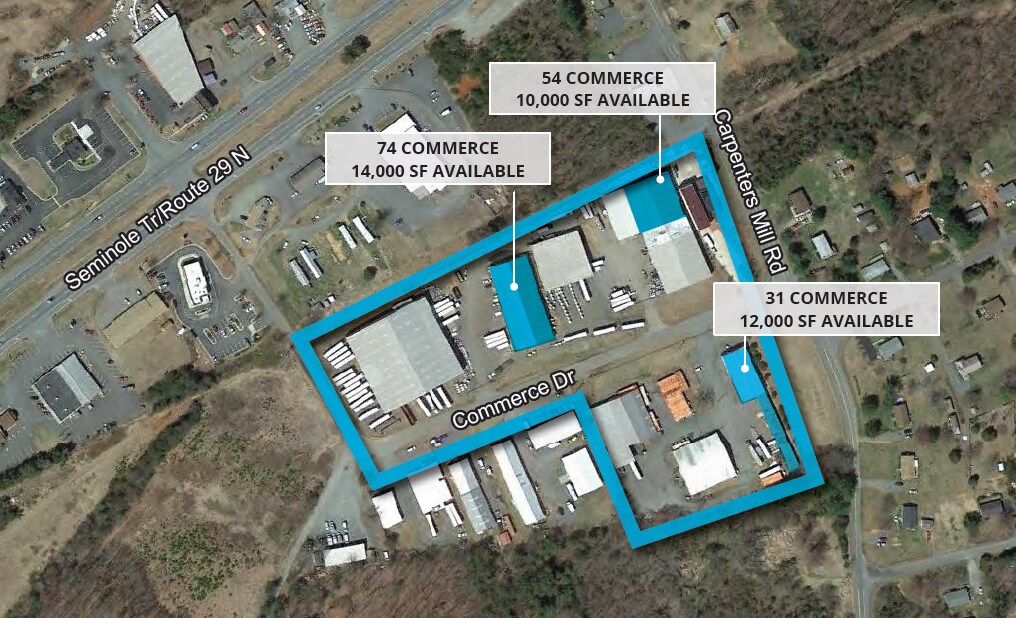 126 Commerce Dr, Ruckersville, VA for lease Aerial- Image 1 of 2