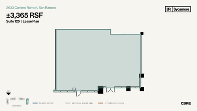 2603-2633 Camino Ramon, San Ramon, CA à louer Plan d’étage- Image 1 de 1