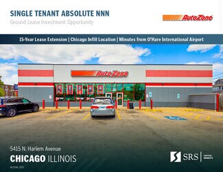 Plus de détails pour 5415 N Harlem Ave, Chicago, IL - Commerce de détail à vendre