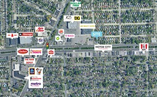 Plus de détails pour 15301 E 8 Mile Rd, Eastpointe, MI - Commerce de détail à louer