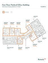 1305 Airport Fwy, Bedford, TX à louer Plan de site- Image 1 de 1